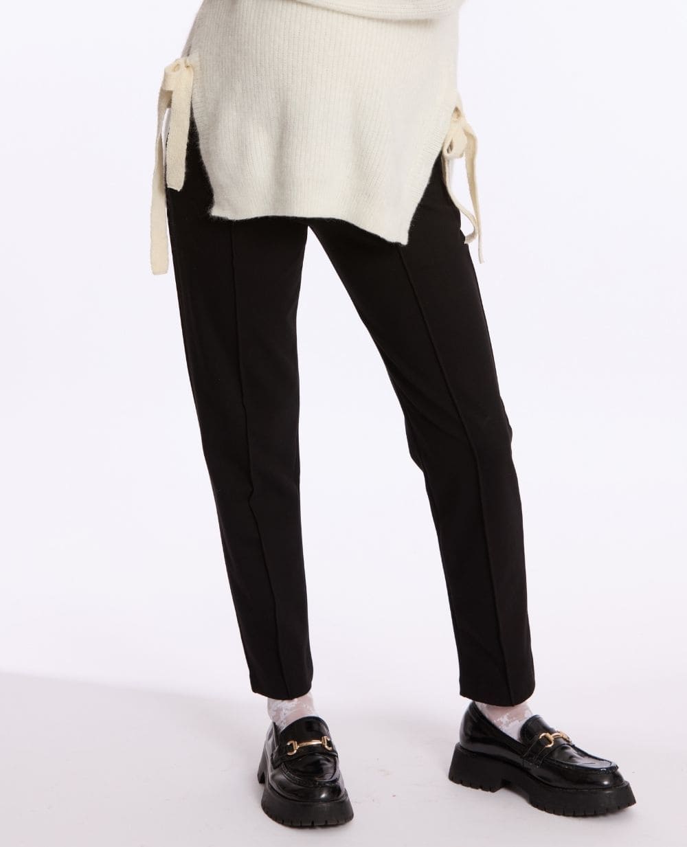 Clark Carrot Maternity Pants - Black