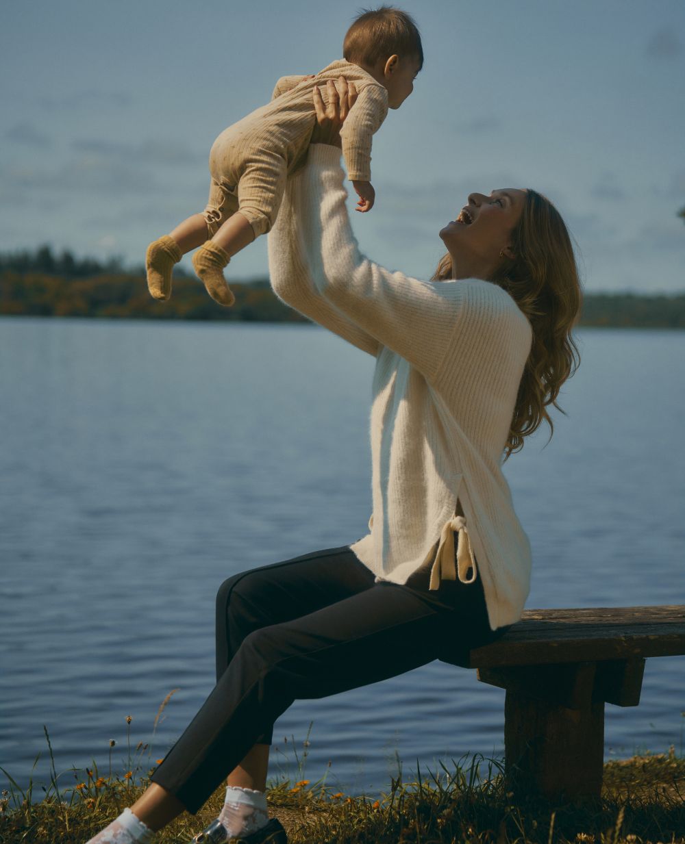 Clark Carrot Maternity Pants - Black