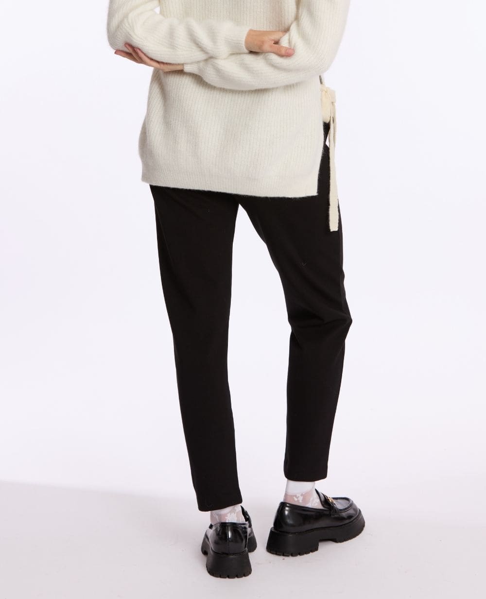 Clark Carrot Maternity Pants - Black