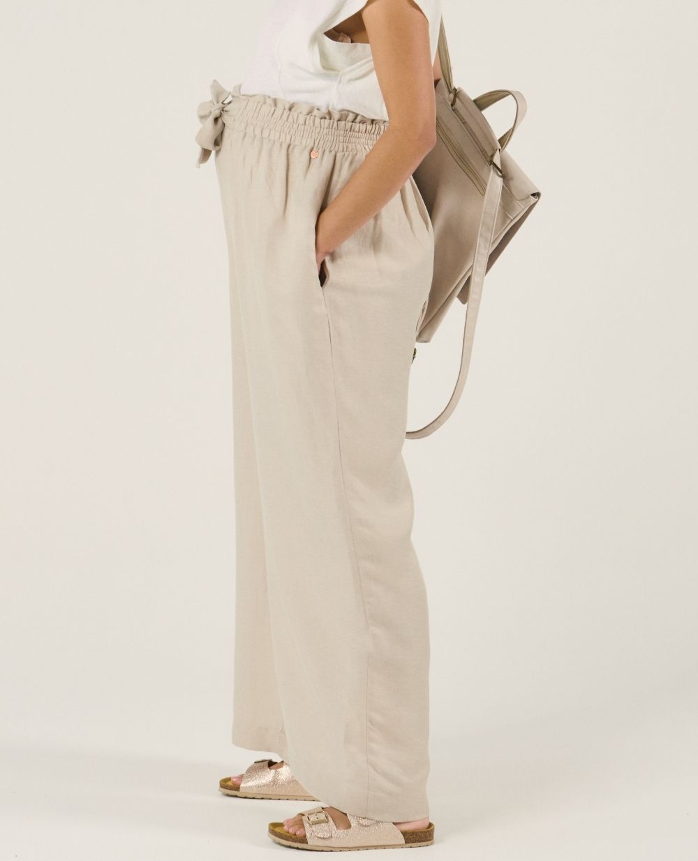Pantalon de grossesse Sahel - Beige