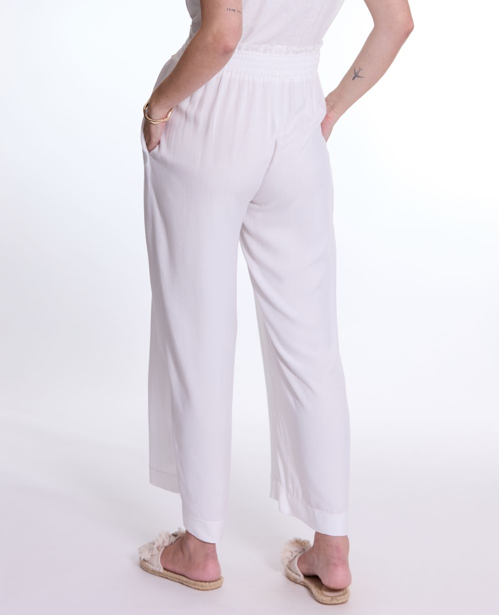 Pantalon de grossesse Sahel Blanc