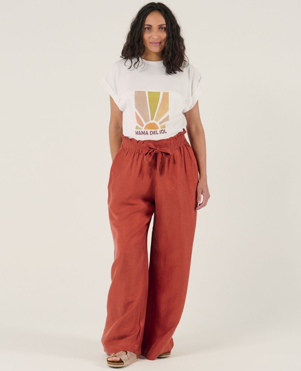 Sahel Maternity Pants - Copper