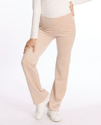 Enzo Maternity Pants - Beige