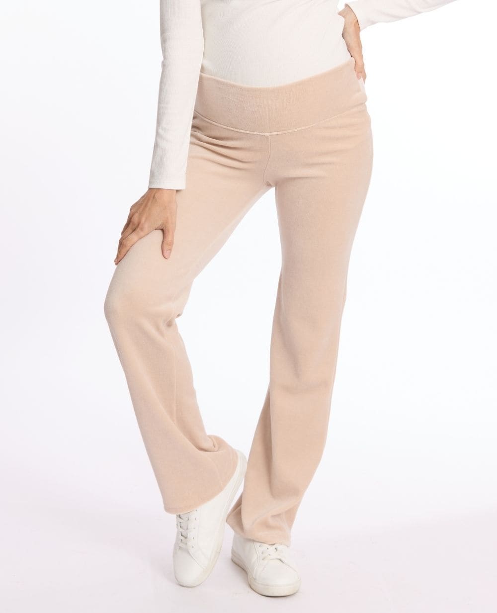 Pantalon de maternité Enzo - Beige