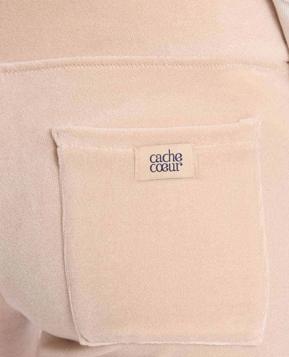 Enzo Maternity Pants - Beige