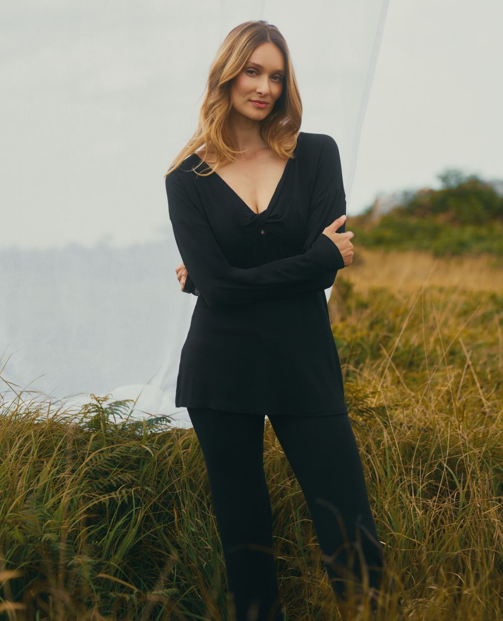 Pantalon de maternité Louna - Noir