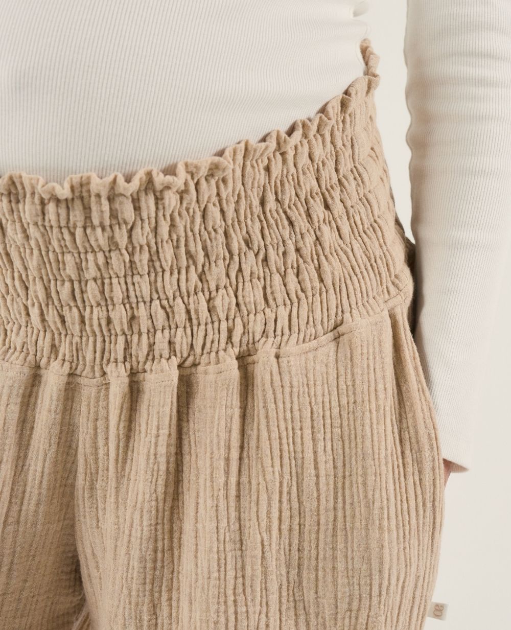 Pantalon de maternité Myriam - Beige