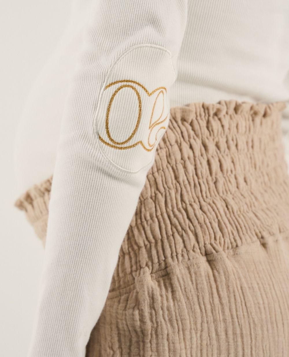 Pantalon de maternité Myriam - Beige