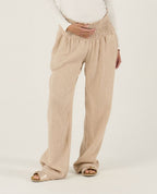 Pantalon de maternité Myriam - Beige