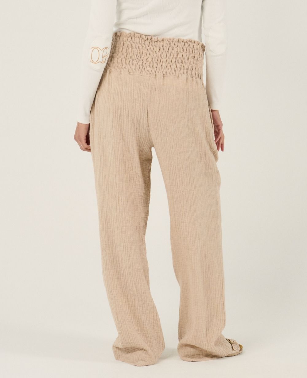Pantalon de maternité Myriam - Beige