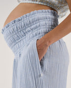 Pantalon de maternité Myriam - Bleu