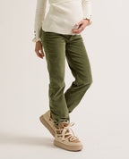 William Straight Maternity Pants - Khaki