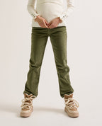 William Straight Maternity Pants - Khaki