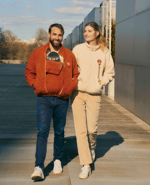 William Straight Maternity Pants Hazelnut