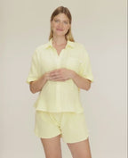 Ice Cream Maternity Pajama Shorts - Vanilla