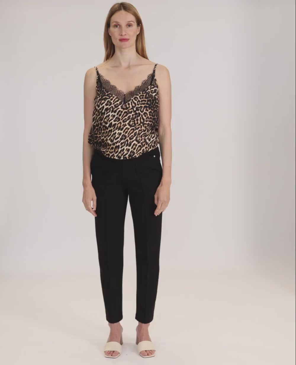 Clark Carrot Maternity Pants - Black