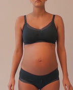 Brassière de grossesse et d'allaitement viscose de bamboo sans couture Milk Vert
