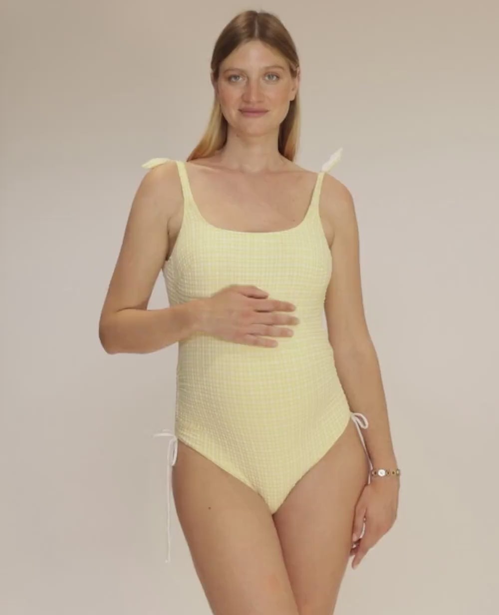 Maillot de bain de maternité Marty - Jaune