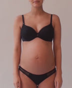 Soutien-gorge push-up grossesse et d'allaitement Louise Marine