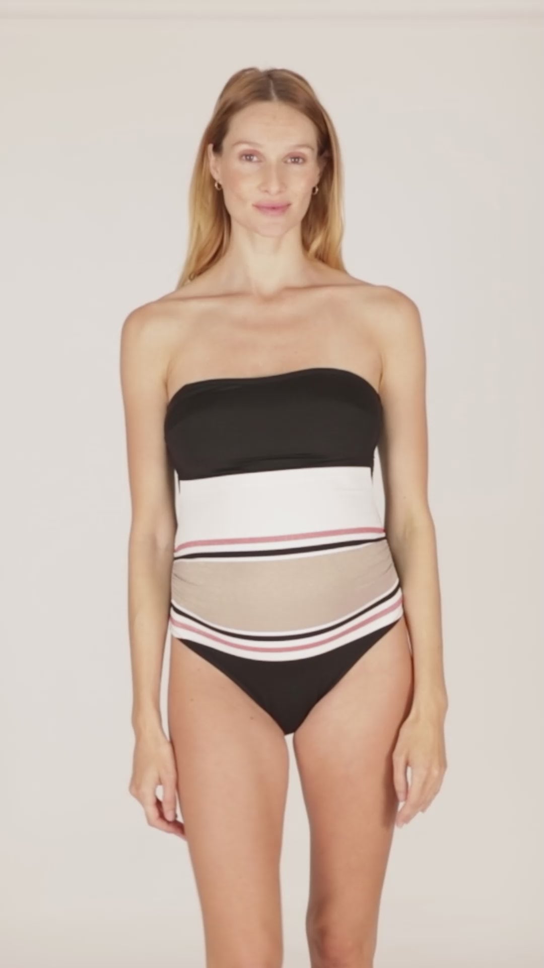 Maillot de bain de maternité Riviera - Noir