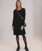 Robe de grossesse et d’allaitement Manhattan - Noir