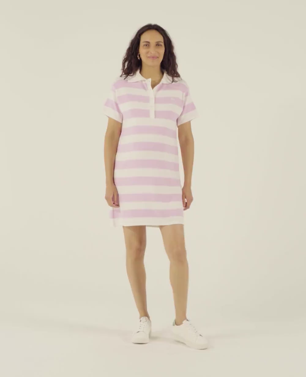 Hamptons Nursing Dress - Lilac