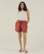Nubie Maternity Shorts - Copper