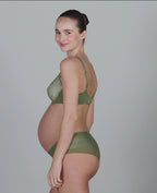 DAHLIA Underwired Maternity and Nursing Bra - Khaki