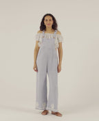 Yael Maternity Overalls - Blue