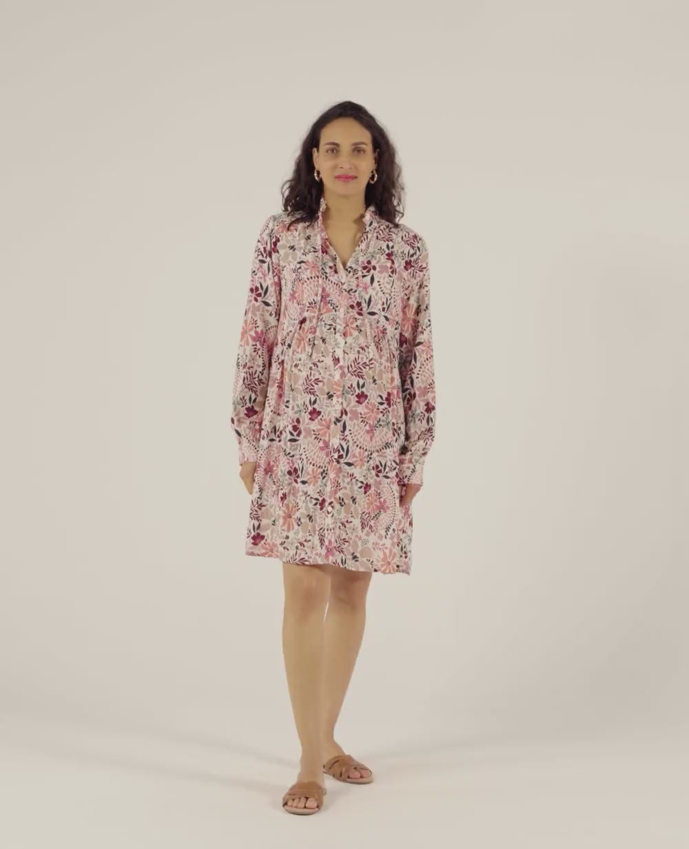 Capucine Nursing Dress - Multicolor