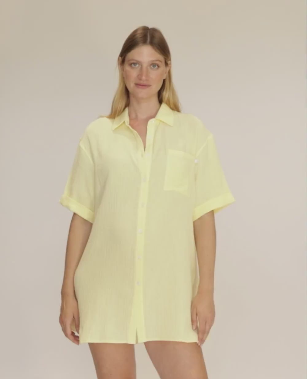 Ice cream Maternity Nightshirt - Vanilla