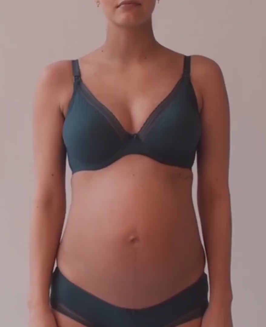 Soutien-gorge de grossesse et d'allaitement Milk Vert