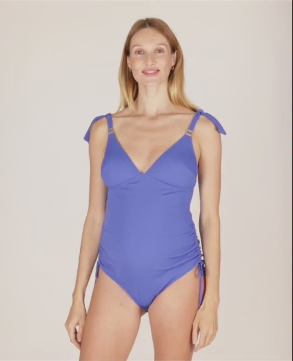 Costume da bagno premaman Porto Vecchio - Blu