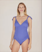 Costume da bagno premaman Porto Vecchio - Blu