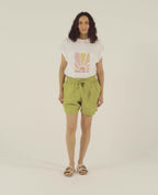 T-shirt per l'allattamento Mama Del Sol - Blanc