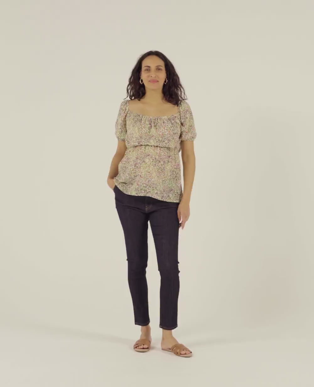 Joy Nursing Top - Multicolor