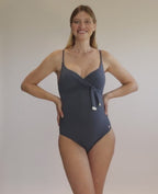 Manitoba Maternity Swimsuit - Indigo
