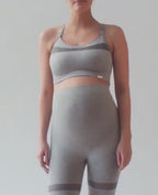 Pantaloncini ciclista sportivi e premaman Woma - Grigio