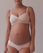 Serena Maternity and Nursing Bra - Blush
