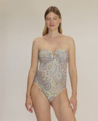 Maillot de bain de maternité 1 pièce Mandala - Multico