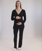 Pantalon de maternité Louna - Noir
