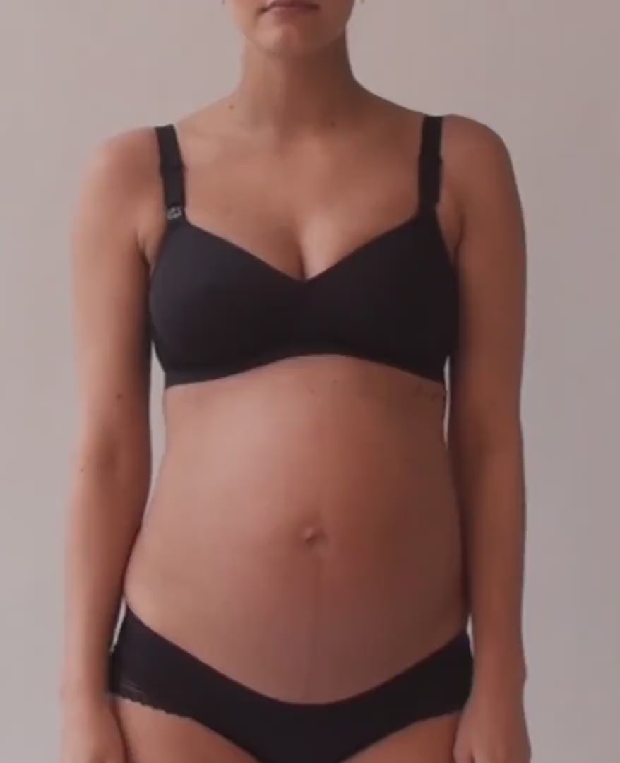 Shorty de grossesse Serena - Noir