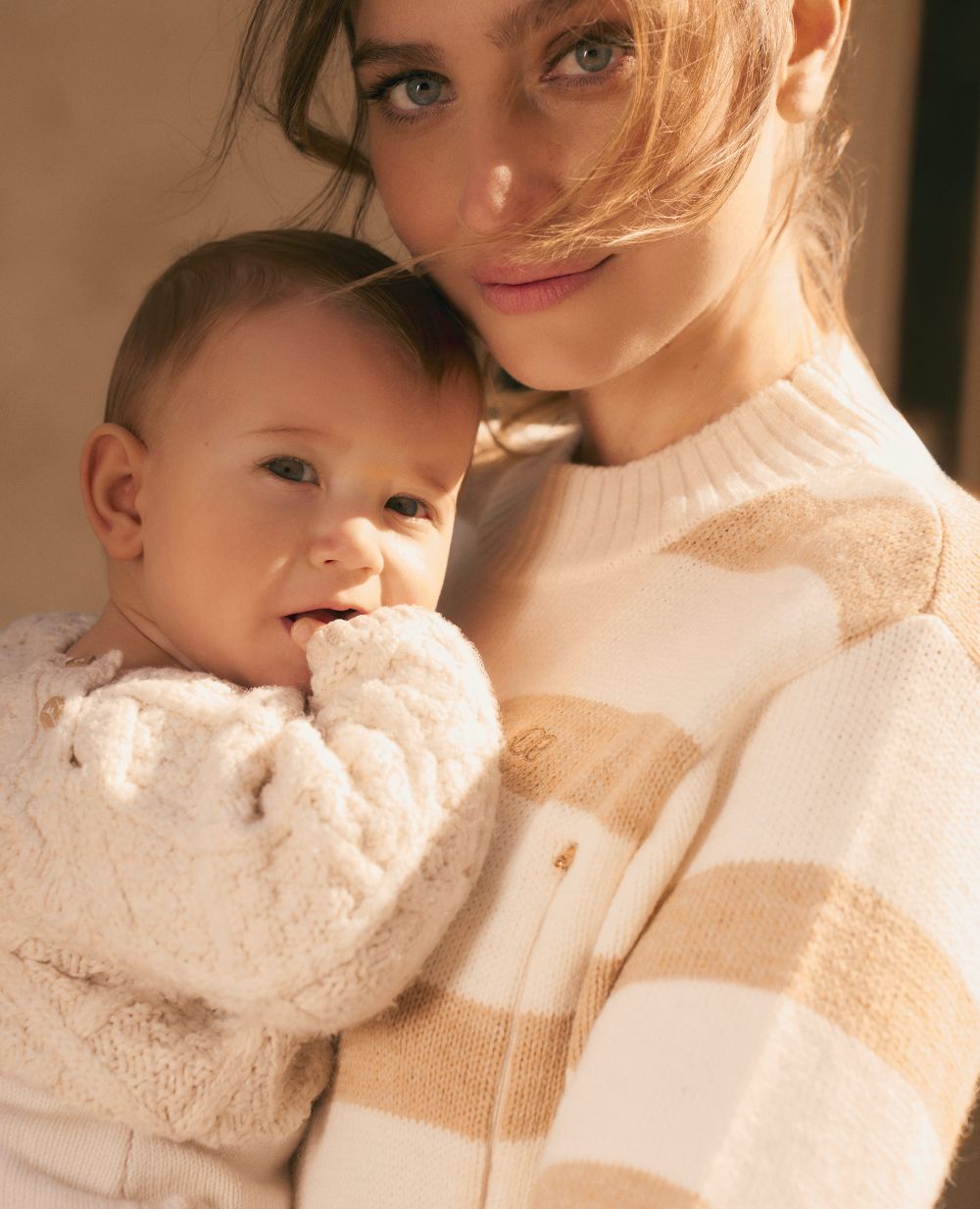 Pull de grossesse et allaitement Cabourg - Beige/Ivoire