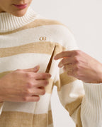 Pull de grossesse et allaitement Cabourg - Beige/Ivoire