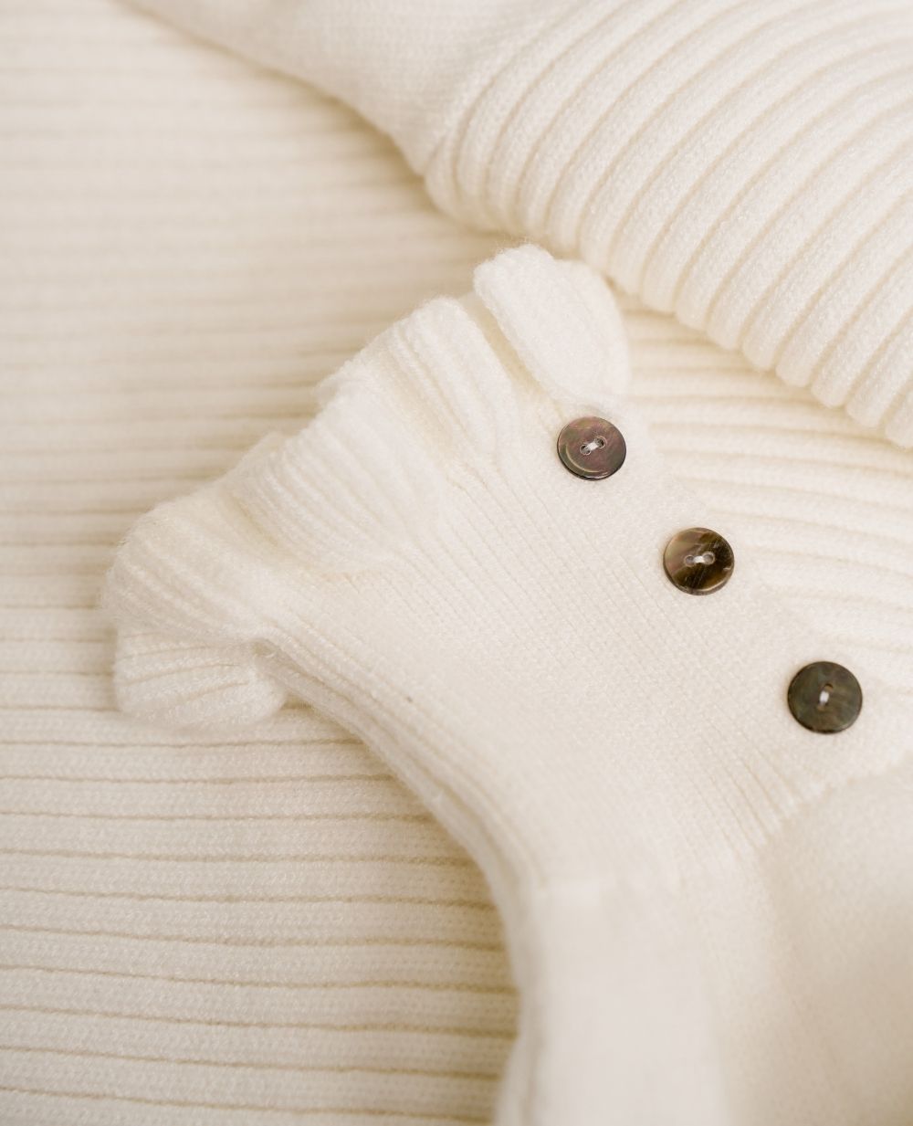 Maglione premaman e allattamento Dorothée avorio