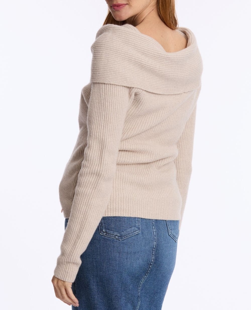 Pull de grossesse et d’allaitement Kim beige