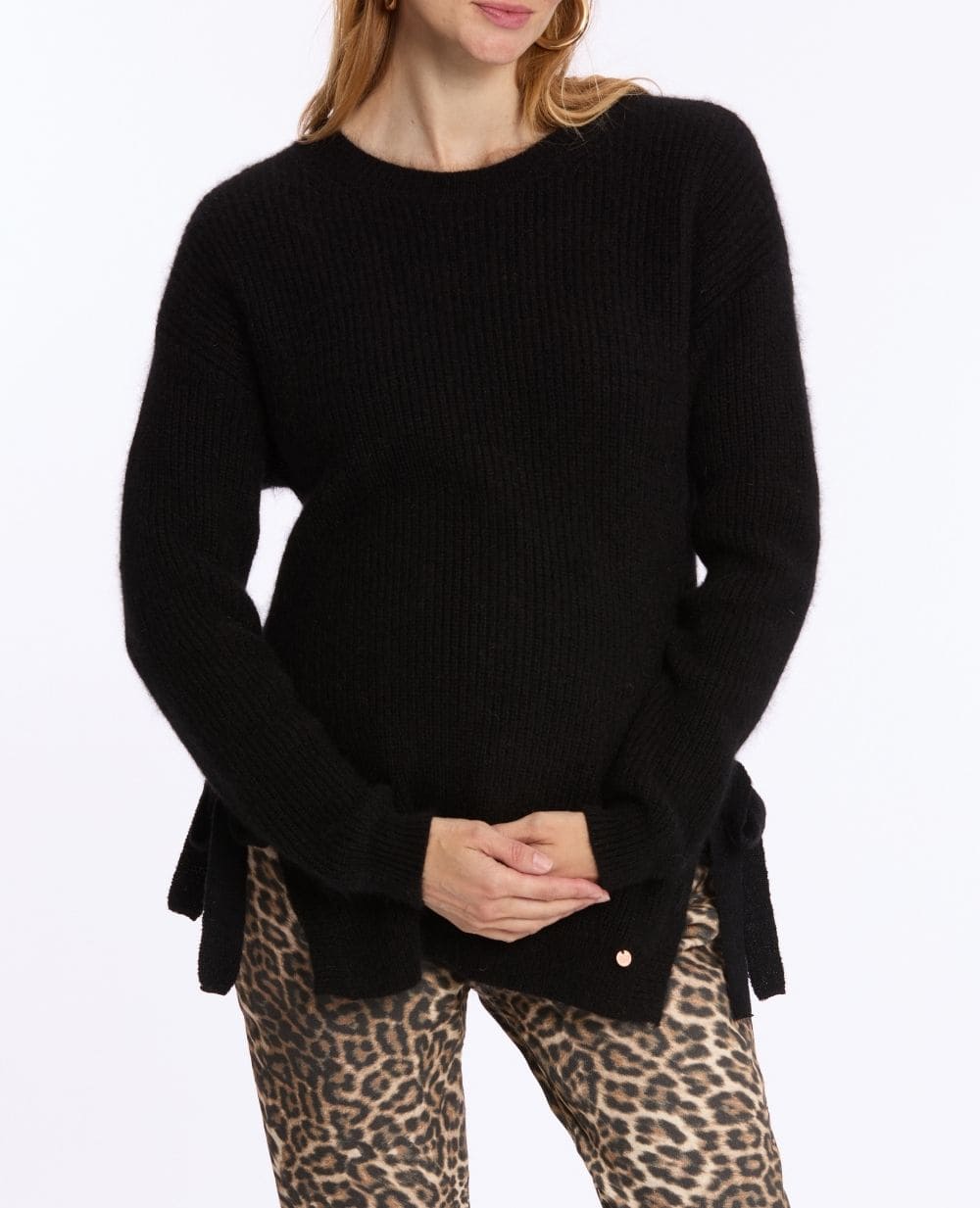 Maternity and Nursing Jumper Nora black