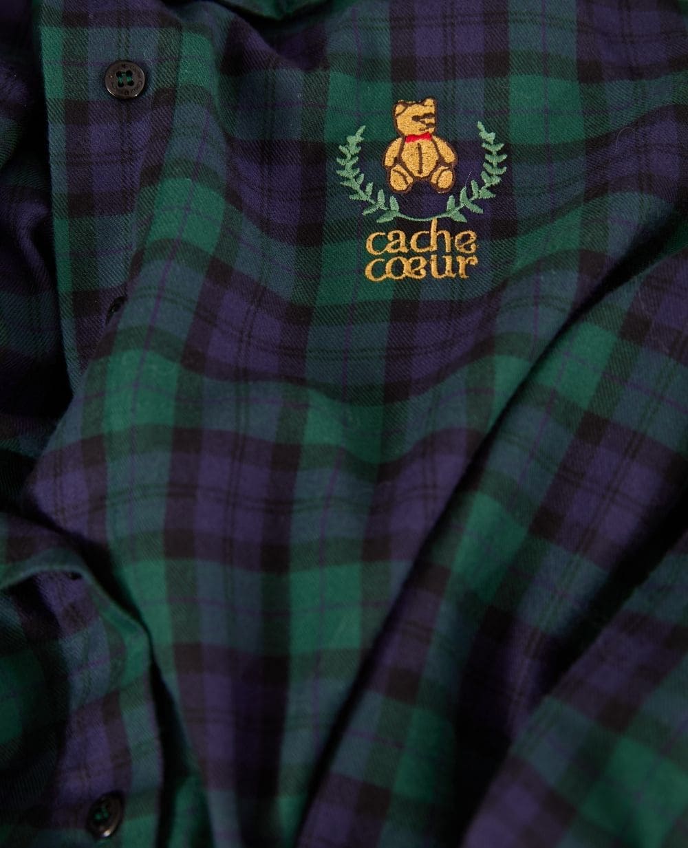 Pyjama de grossesse et d’allaitement Teddy - Vert