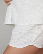 Pyjashort de grossesse et d’allaitement paulette, cache cœur
