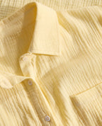 Ice Cream Maternity Pajama Shorts - Vanilla
